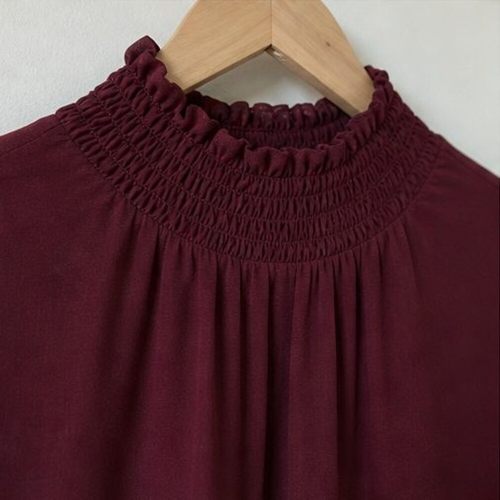 Black Ruffle Blouse - Picture 4 of 6
